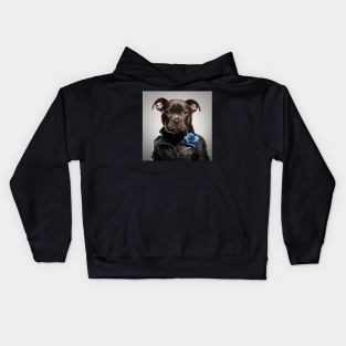 Stylish Staffy Kids Hoodie